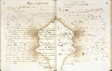 Copy of letter by Schliemann, Heinrich to Fehleisen, Konstantin Karlovich, 1864