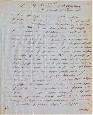 Letter sent by Cohn, Marcus & Son to Schliemann, Heinrich, 1855
