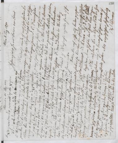 Copy of letter by Schliemann, Heinrich to Σλήμαν, Σοφία, 1890