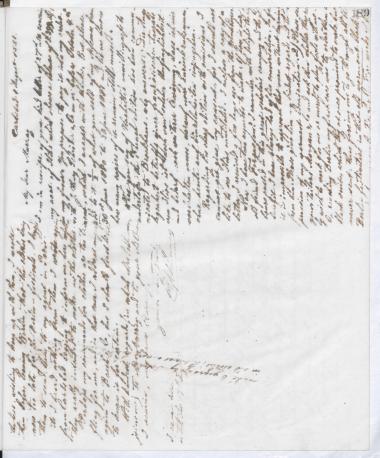 Copy of letter by Schliemann, Heinrich to Murray, John, 1881