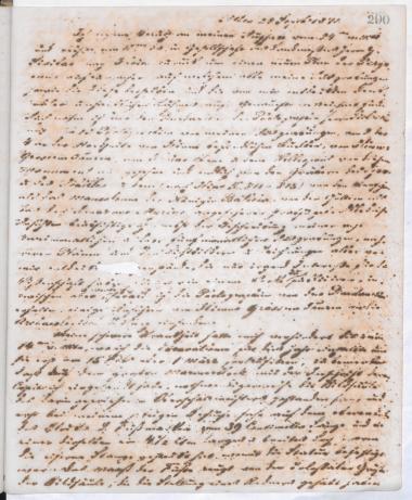 Copy of letter by Schliemann, Heinrich to Curtius, Ernst W. 1872