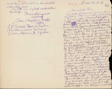 Letter sent by Ohnefalsch-Richter, Max to Schliemann, Heinrich, 1887