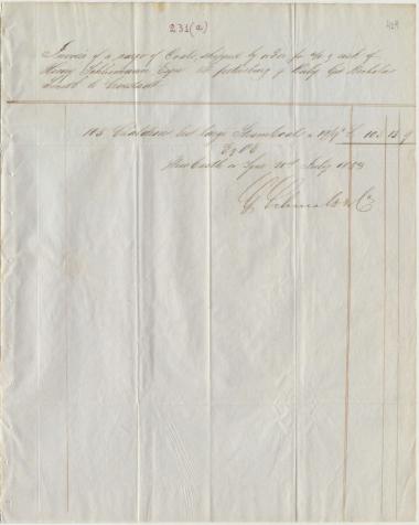 Letter sent by Schmalz, G. to Schliemann, Heinrich, 1853