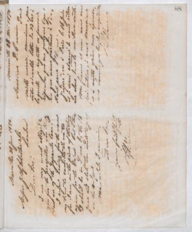 Copy of letter by Schliemann, Heinrich to Schröder, Henry J. & Co. 1870