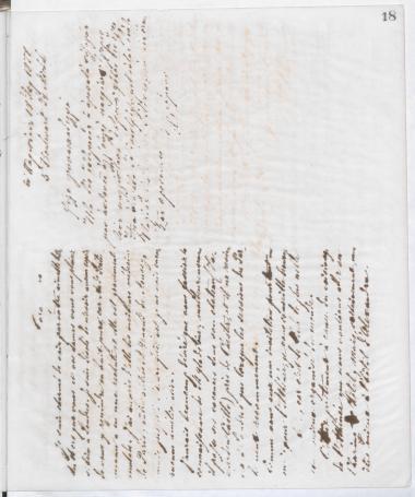 Copy of letter by Schliemann, Heinrich to Καραπάνος, Κωνσταντίνος, 1878