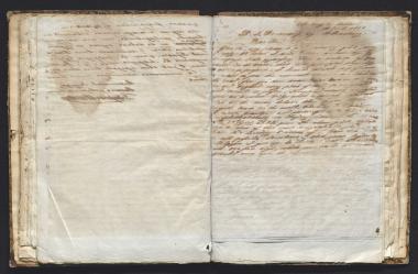 Copy of letter by Schliemann, Heinrich to Ponomarev, Prokofy Ivanovich, 1850