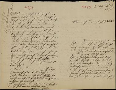Letter sent by [Schliemann], Elise to Schliemann, Heinrich, 1875