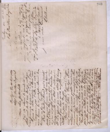 Copy of letter by Schliemann, Heinrich to Gottschalk, A. 1870