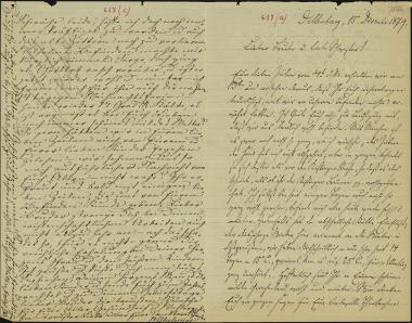 Letter sent by Kühse, Wilhelmine  and Kühse, Wilhelm to unknown receiver, 1879