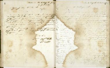 Copy of letter by Schliemann, Heinrich to Zellweger, U. & Co. 1864