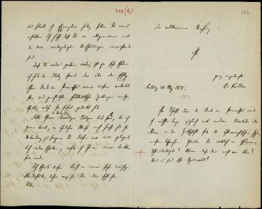 Letter sent by Keller, Otto to Schliemann, Heinrich, 1875