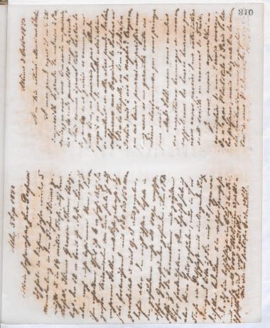Copy of letter by Schliemann, Heinrich to Curtius, Ernst W. 1872