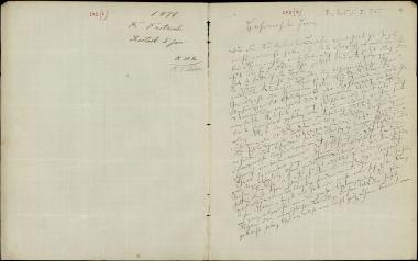 Letter sent by Fritzsche, Franz Volkmar to Schliemann, Heinrich, 1876