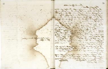 Copy of letter by Schliemann, Heinrich to Busch, Carl, 1864