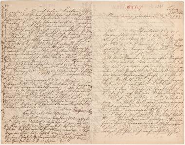 Letter sent by Kühse, Wilhelmine  to Schliemann, Heinrich, 1857