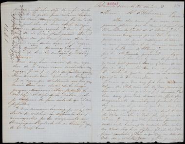 Letter sent by Nenukov, Nikolai Pyotrovich to Schliemann, Heinrich, 1871