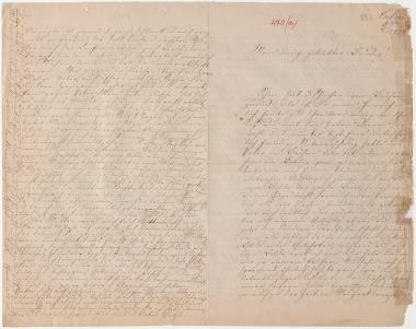 Letter sent by Kühse, W. to Schliemann, Heinrich, 1857
