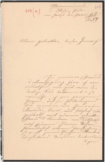 Letter sent by Schliemann, Elise to Schliemann, Heinrich, 1883
