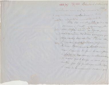 Letter sent by Heynahts, Hélène to Schliemann, Heinrich, 1860