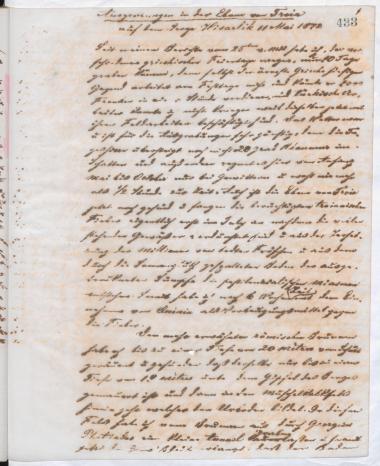 Copy of letter by Schliemann, Heinrich to Editor of the Augsburger Allgemeine Zeitung, 1872