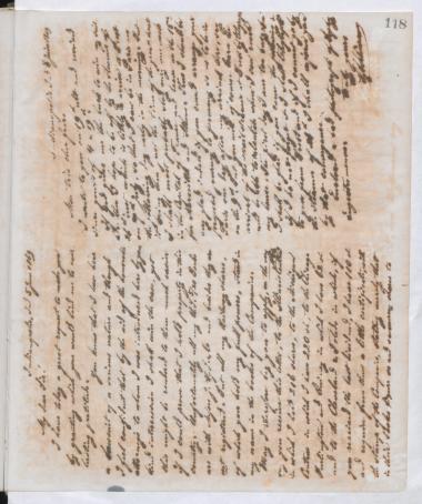 Copy of letter by Schliemann, Heinrich to Hoffmann, L. & Co. 1869