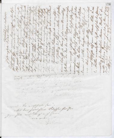 Copy of letter by Schliemann, Heinrich to Laue, Margarethe, 1881