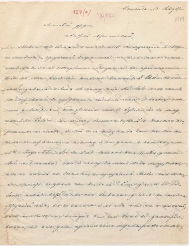 Letter sent by Schliemann, Ekaterina Pyotrovna to Schliemann, Heinrich, 1860