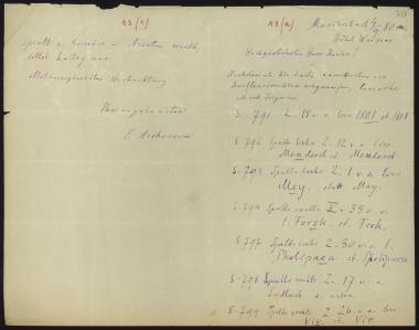Letter sent by Ascherson, Paul to Schliemann, Heinrich, 1880