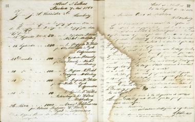 Copy of letter by Schliemann, Heinrich to Fehleisen, Konstantin Karlovich, 1864