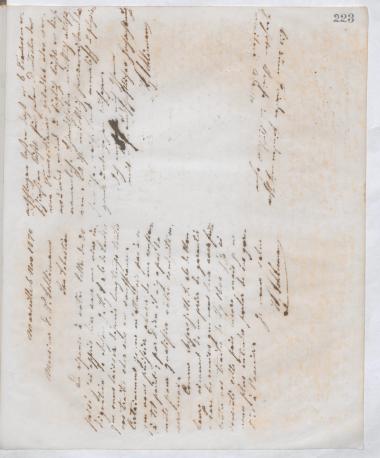 Copy of letter by Schliemann, Heinrich to Schliemann, Ernst Wilhelm, 1870