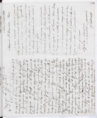 Copy of letter by Schliemann, Heinrich to Φωτιάδης, Ιωάννης, 1883