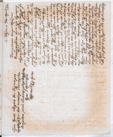 Copy of letter by Schliemann, Heinrich to Δοκός, Γεώργιος Σ. 1872