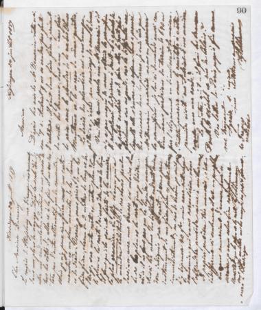 Copy of letter by Schliemann, Heinrich to Tropey, L. 1879