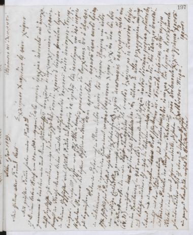 Copy of letter by Schliemann, Heinrich to Χατζηδάκις, Ιωσήφ, 1888