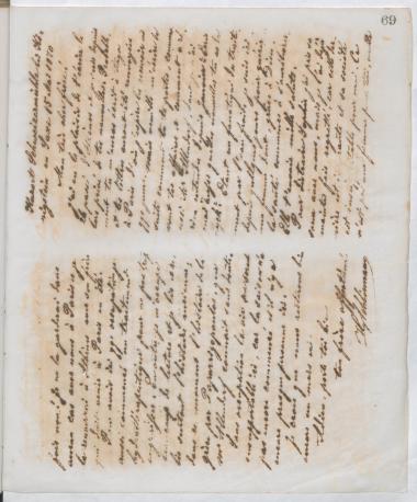 Copy of letter by Schliemann, Heinrich to Schliemann, Ernst Wilhelm, 1870