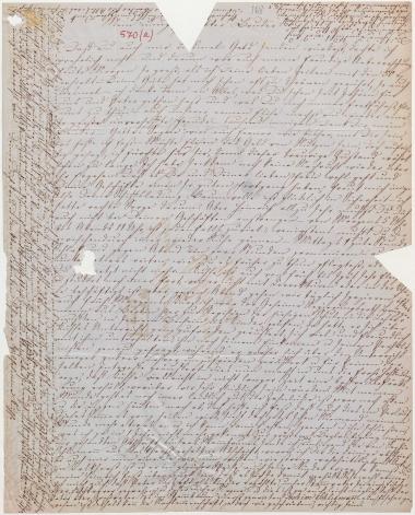 Letter sent by Kühse, Wilhelmine  to Schliemann, Heinrich, 1858