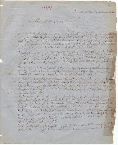 Letter sent by Schliemann, Ernst J. A. to Schliemann, Heinrich, 1860