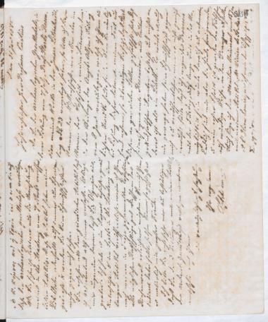 Copy of letter by Schliemann, Heinrich to Curtius, Ernst W. 1875