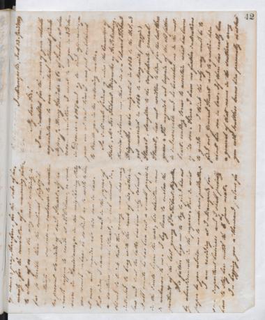 Copy of letter by Schliemann, Heinrich to Beauregard, ? 1869