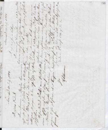 Copy of letter by Schliemann, Heinrich to Virchow, Rudolf, 1884