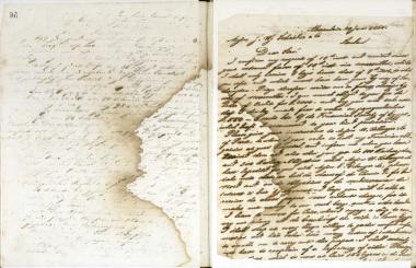 Copy of letter by Schliemann, Heinrich to Schröder, Henry J. & Co. 1864