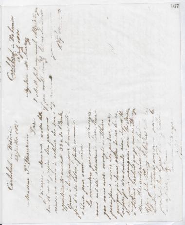 Copy of letter by Schliemann, Heinrich to Murray, John, 1881