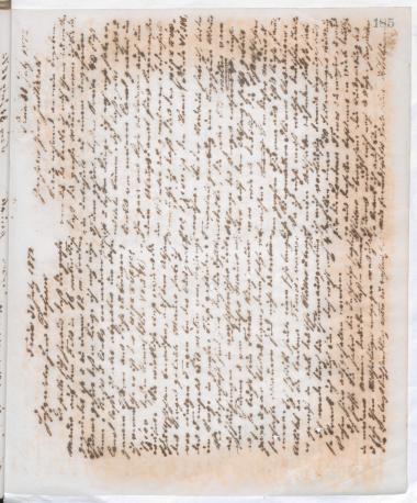 Copy of letter by Schliemann, Heinrich to Curtius, Ernst W. 1872