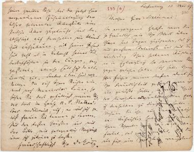 Letter sent by Götz, ? to Schliemann, Heinrich, 1867