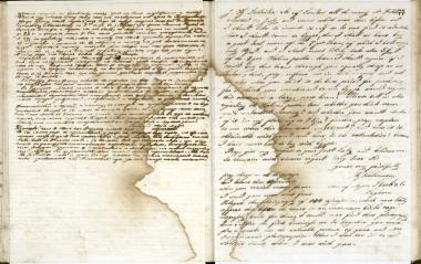 Copy of letter by Schliemann, Heinrich to Forssmann, A. St. John, 1864