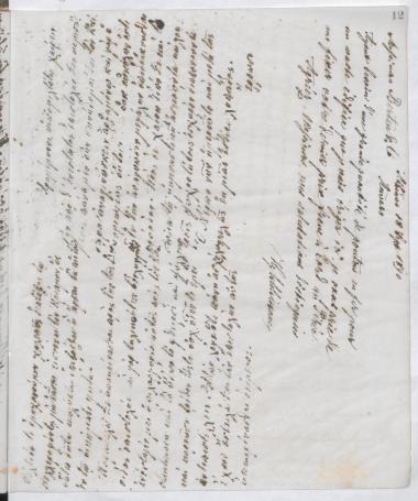 Copy of letter by Schliemann, Heinrich to Σλήμαν, Αγαμέμνων, 1890