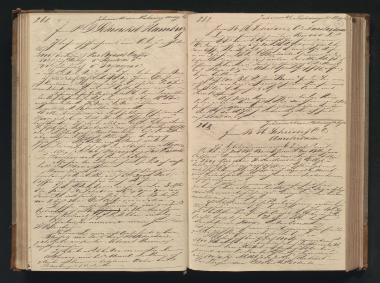 Copy of letter by Schliemann, Heinrich to Schröder, B. H. & Co. 1854