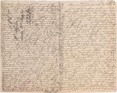Letter sent by Kühse, Wilhelmine  to Schliemann, Heinrich, 1867