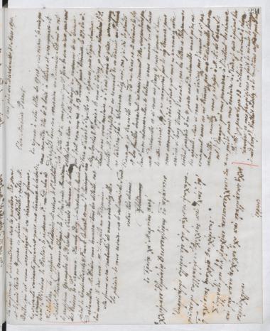 Copy of letter by Schliemann, Heinrich to Perrot, Georges, 1890