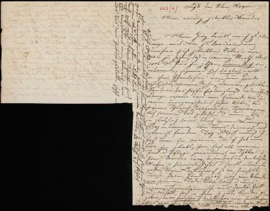 Letter sent by [Schliemann], Elise to Schliemann, Heinrich [1870]